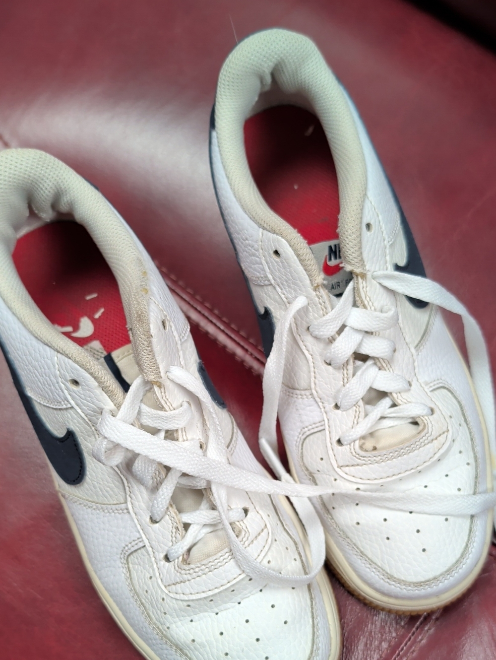 Nike Air Force 1 Shoes Sneakers Boys Kids Size 5.5 - Picture 4 of 11